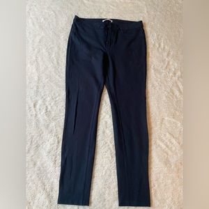 Lauren Conrad super skinny navy legging pants with zipper